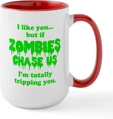 Vista 34 de CafePress Cattitude Funny Cat Saying Taza Grande de Café de Cerámica 15 oz (444 ml)