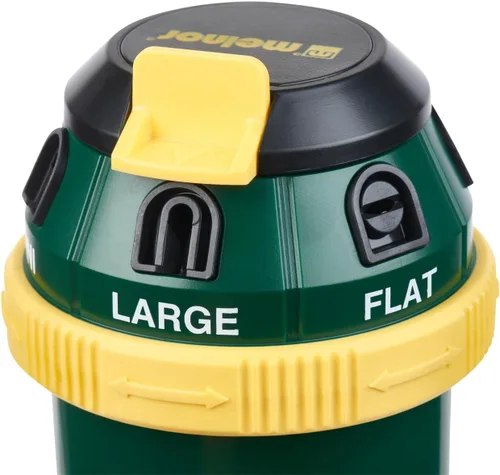 Vista 5 de Melnor 65161AMZ - Rociador rotativo Turbo Drive, aguas de hasta 70 pies de diámetro, 6 patrones de pulverización, cobertura ajustable de 30° a 360°
