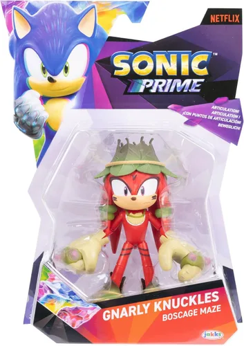 Vista 6 de Sonic Prime Figura de acción articulada de 5 pulgadas - Nudillos Gnarly