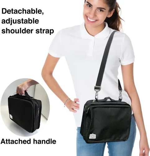 Vista 5 de Crafter 's de bolsa, Negro (12 x 15in) – bag2