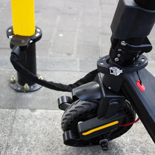 Vista 4 de Cerraduras de Scooter Eléctrico Antirrobo, Cerradura de Cadena de Bicicleta con Bolsa, Mejor Cerradura para Accesorios de Scooter Eléctrico Xiaomi