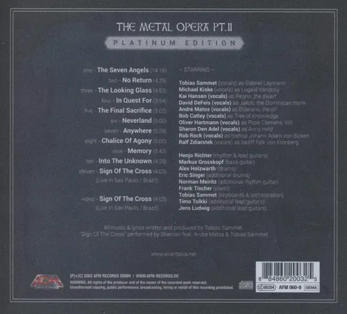 Vista 2 de The Metal Opera Pt Ii