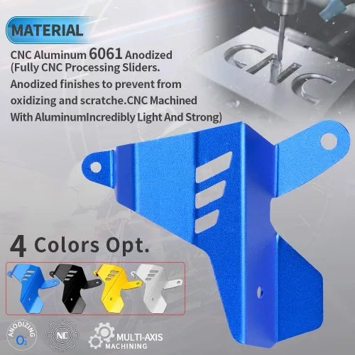 Vista 7 de Para BMW F850GS Adventure F750GS 2018-2022 Accesorios de motocicleta CNC Aluminio palanca de cambios Cubierta protectora F 850GS 750GS 850GS 850 750