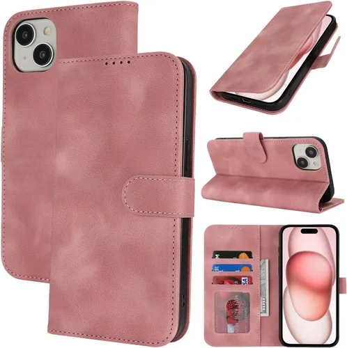 Vista 101 de Funda tipo cartera para iPhone 8 Plus iPhone 7 Plus con tarjetero para iPhone 8 Plus, funda tipo cartera para mujeres y hombres, de piel sintética
