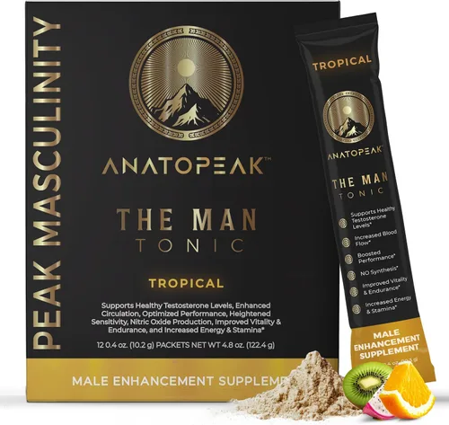 Vista 8 de Suplemento potenciador masculino en polvo – Tongkat Ali, raíz de maca, L-citrulina, L-arginina, hierba de cabra cachonda – con nitrosigina