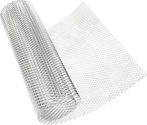 Vista 12 de Modengzhe - Malla para parrilla de auto de 40 x 13 pulgadas, negra universal, malla de aleación de aluminio para rejilla de auto, rollo