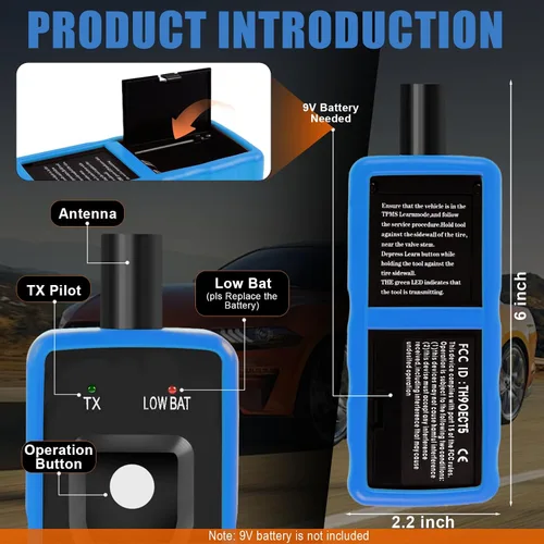 Vista 6 de EL-50448 TPMS Herramienta de reaprendizaje para GM, FIRSTOOL OEC-T5 TPMS herramienta de reinicio TPMS Sensor de neumáticos, herramienta