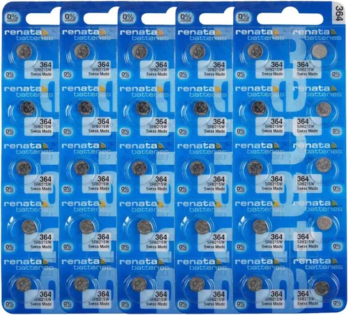 Vista 8 de Renata 364 SR621SW Baterías – 1.55 V Óxido de Plata 364 Batería de reloj (2 unidades)