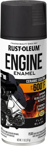 Vista 31 de Rust-Oleum 366428-6PK - Pintura en aerosol de esmalte para motor, 11 onzas, aluminio, (paquete de 6)