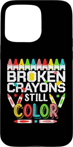 Vista 31 de Broken Crayons Still Color Mental Health Awareness Men Women Case for iPhone 17