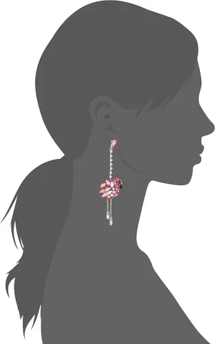 Vista 2 de Betsey Johnson Flamingo Earrings