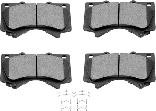 Vista 9 de SCITOO D273 Juego de pastillas de freno cerámicas delanteras de reemplazo 1984-1985 para Honda Accord, 1988-2000 para Honda Civic, 1993-1997