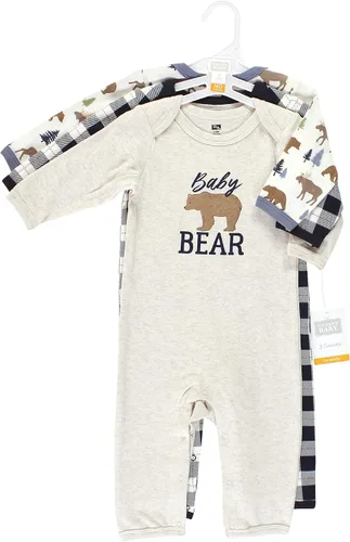 Vista 2 de Hudson Baby Enterizos de algodón para niñas bebés
