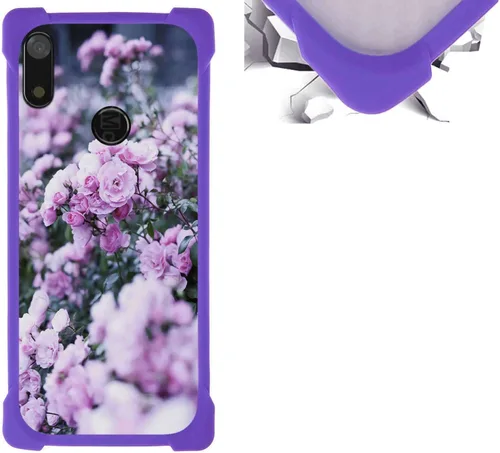 Vista 81 de jioeuinly Funda compatible con ZTE Blade X1 5G Phone Case PC Backplane + cubierta de silicona suave marco XSH