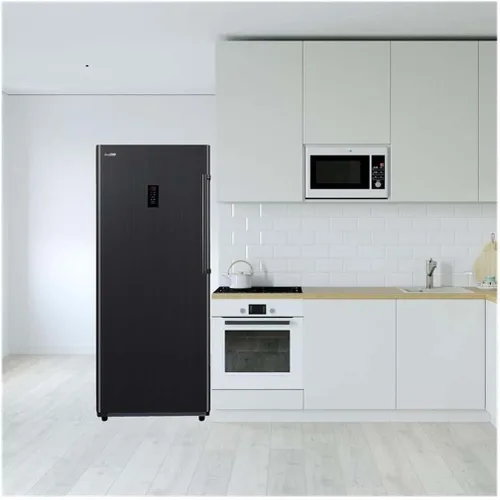 Vista 2 de Conserv Congelador/refrigerador vertical convertible de 14 pies cúbicos listo para garaje en negro
