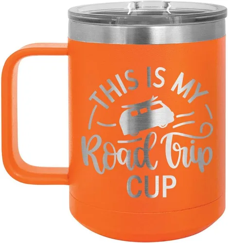 Vista 6 de Taza de café con tapa superior deslizante, con aislamiento para viaje, ideal para cumpleaños, Navidad, regalo de cumpleaños o mujeres o hombres