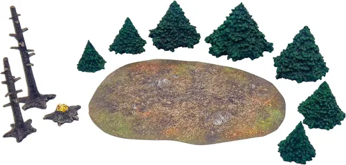 Vista 2 de Paisaje de monstruos: Bosque de pino perenne