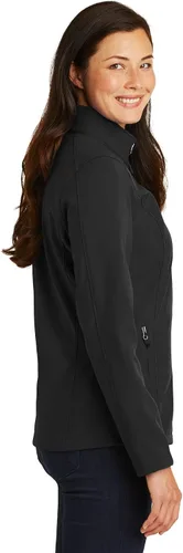 Vista 2 de Port Authority Chaqueta Core Soft Shell para mujer Rojo Rich Red 3XL