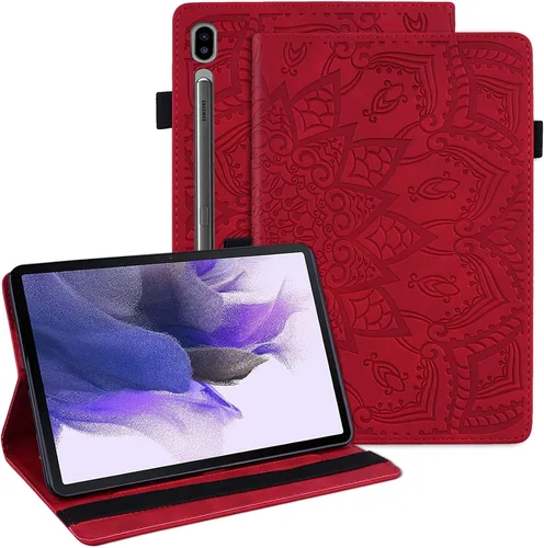 Vista 16 de Dteck Funda inteligente de cuero para Samsung Galaxy Tab S8 Ultra de 14.6 pulgadas 2022, azul con bolsillo frontal, soporte de múltiples ángulos