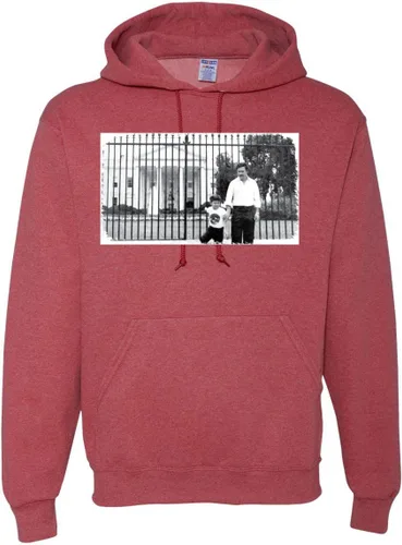 Vista 11 de Pablo Escobar Medellin Cartel Cocaine Cowboys White House Picture Pop Culture Unisex Graphic Sudadera con capucha