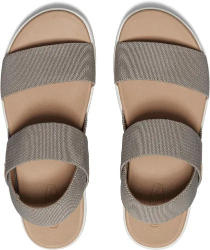 Vista 5 de KEEN Sandalias de cuña Elle Backstrap Casual Plataforma de punta abierta para mujer