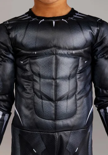 Vista 3 de Disfraz Deluxe de Black Panther para Niños Pequeños Avengers Multicolor