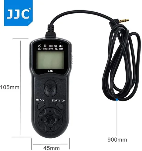 Vista 6 de Sustituye a RM-SPR1 Intervalómetro Remoto Temporizador de disparador y soporte de clip Control remoto con cable para Sony A6400 A6000 A6100 A6600
