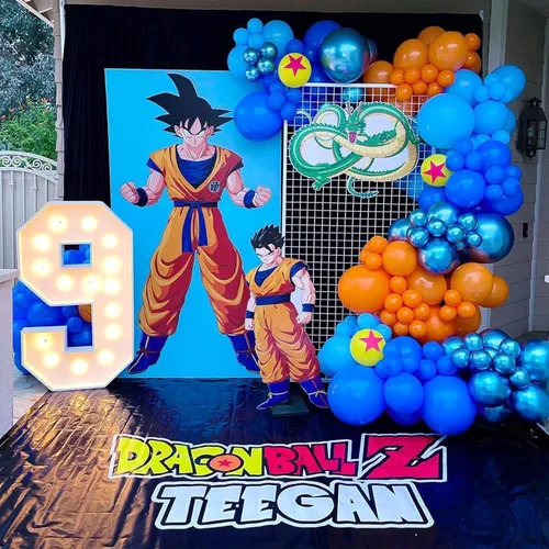 Vista 7 de NISOCY Kit de arco de guirnalda de 124 globos azules, 18, 12, 10 y 5 pulgadas, color azul claro, azul real, azul metálico, globos para baby shower