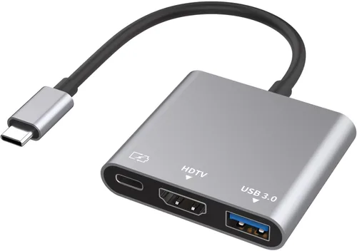Vista 8 de Concentrador USB, divisor USB, adaptador USB de 4 puertos, extensor para laptop, PC, MacBook, Mac Pro, Mac mini, iMac, Surface Pro y más