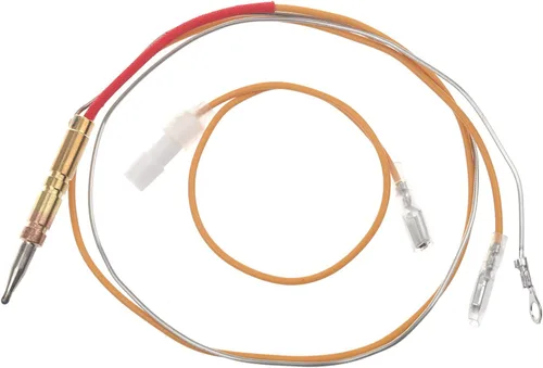 Vista 8 de Sensor de termopar para calentador de patio al aire libre e interruptor de punta, con tuercas de conexión de extremo M8 x 1, rosca de cabeza