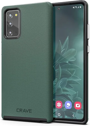 Vista 8 de Crave Galaxy Note 20 Caso, Funda De Doble Capa De Protección A Prueba De Golpes Para Samsung Galaxy Note 20 (6.7 Pulgadas) - Berry