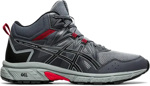 Vista 4 de ASICS Gel-Venture 8 Mid Top Tenis de correr para hombre, NegroNegro