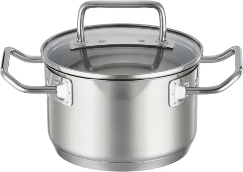 Vista 4 de Rösle EXPERTISO Cookware Collection - Cacerola alta de acero inoxidable con tapa de cristal de 6.3 pulgadas