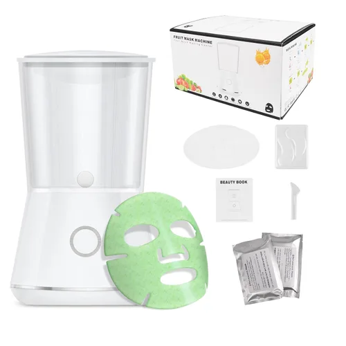 Vista 10 de Máquina para hacer mascarillas faciales, mascarilla natural de frutas y verduras con 32 piezas de colágeno, máquina automática de cuidado de la piel