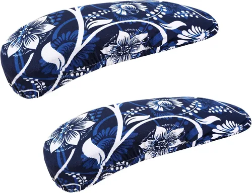 Vista 18 de Smiry fundas elásticas estampadas para silla de oficina de computadora, fundas universales para sillas giratorias de escritorio, extraíbles