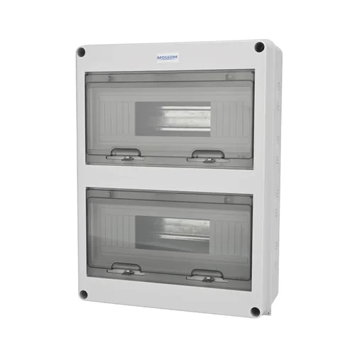 Vista 8 de MOLLOM Caja de protección de distribución MCB del disyuntor de 2 vías Ht
