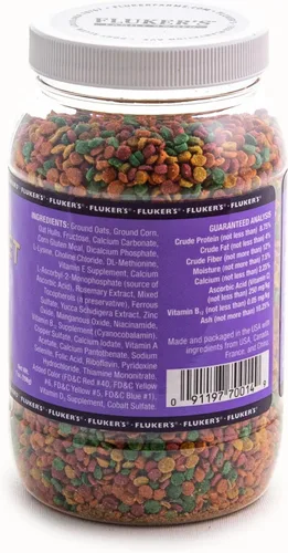 Vista 3 de Fluker's Alimento de pellets pequeños de dieta de tortuga premium, 7 onzas