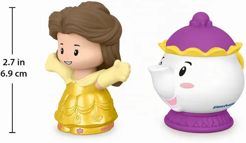 Vista 3 de Little People Fisher-Price Princess Belle and Mrs Potts