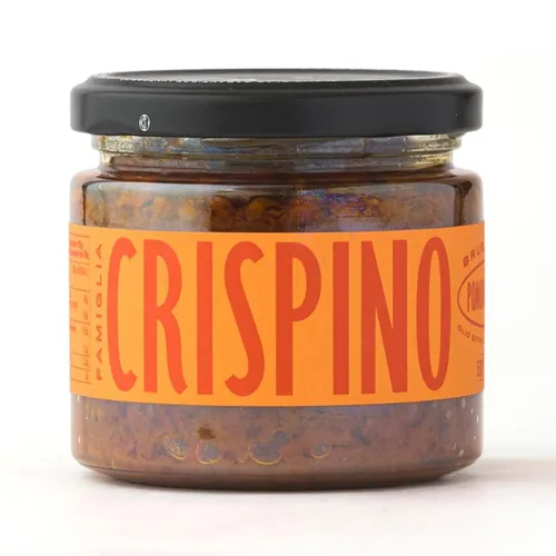 Vista 6 de Famiglia Crispino - Bruschetta de alcachofa - 1 paquete - Gourmet importado de Italia, vegano y sin gluten, sin OMG (7.2 oz) tarro de vidrio