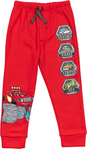 Vista 5 de Blaze and the Monster Machines Zeg Stripes Pickle - Conjunto de sudadera con capucha y pantalones deportivos para niños pequeños a grandes