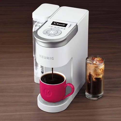 Vista 10 de Keurig K-Supreme SMART Cafetera de una sola porción con compatibilidad WiFi, 4 tamaños de preparación y depósito extraíble de 66 onzas, compatible