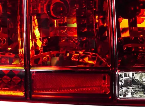 Vista 8 de SPEC-D TUNING Luces traseras secuenciales rojas compatibles con Ford Mustang 2005-2009, conjunto de par izquierdo + derecho rojo (Red Lens)