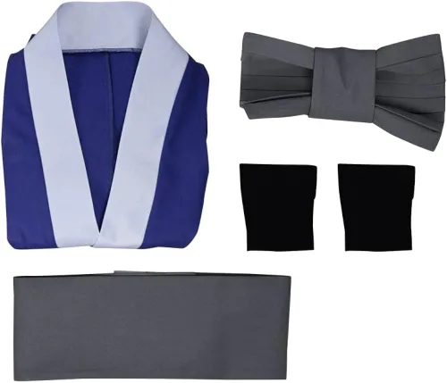 Vista 5 de Uzui Tengen Suma Disfraz de cosplay Hinatsuru Makiwo Kimono vestido uniforme con cinturón