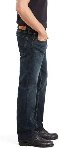 Vista 2 de Levi's559 Jeans de corte recto y ajuste cómodo para hombre pantalones de mezclilla