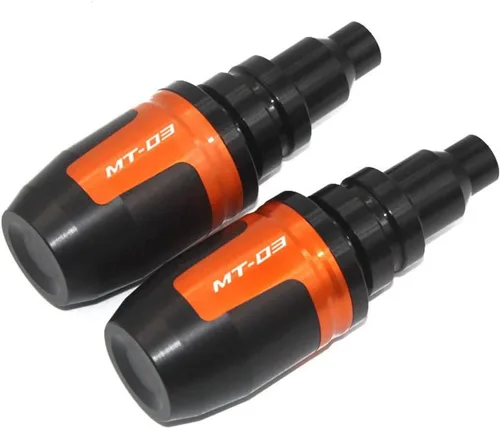 Vista 10 de for Yamaha MT-03 MT03 MT 03 Motorcycle CNC Aluminium Crash Pads Exhaust Frame Slider Protector Anti-Fall Frame Sliders (Color : Black)