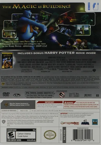 Vista 2 de LEGO Harry Potter Years 1-4 - Silver Shield Combo Pack - Nintendo Wii