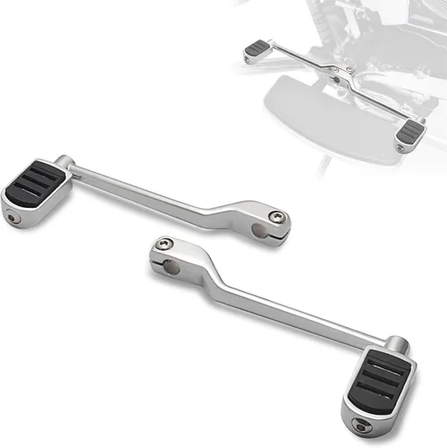 Vista 7 de FOVPLUE Palancas de cambio de talón/punta con clavijas de cambio, clavijas de cambio delanteras y traseras para Harley '86-'17 FL Softail