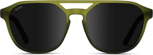 Vista 2 de WearMe Pro Gafas de sol rectangulares polarizadas de doble puente para hombre