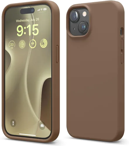 Vista 36 de elago Compatible con Funda para iPhone 15, Funda de Silicona Líquida, Cubierta Protectora de Cuerpo Completo, Resistente a Golpes, Diseño Delgado