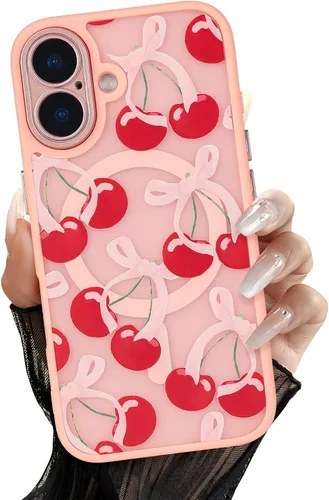 Vista 63 de Compatible con el teléfono 13 Pro - Funda magnética mate translúcida, de lujo, a prueba de golpes, magnética y con bonito patrón de flores, carcasa
